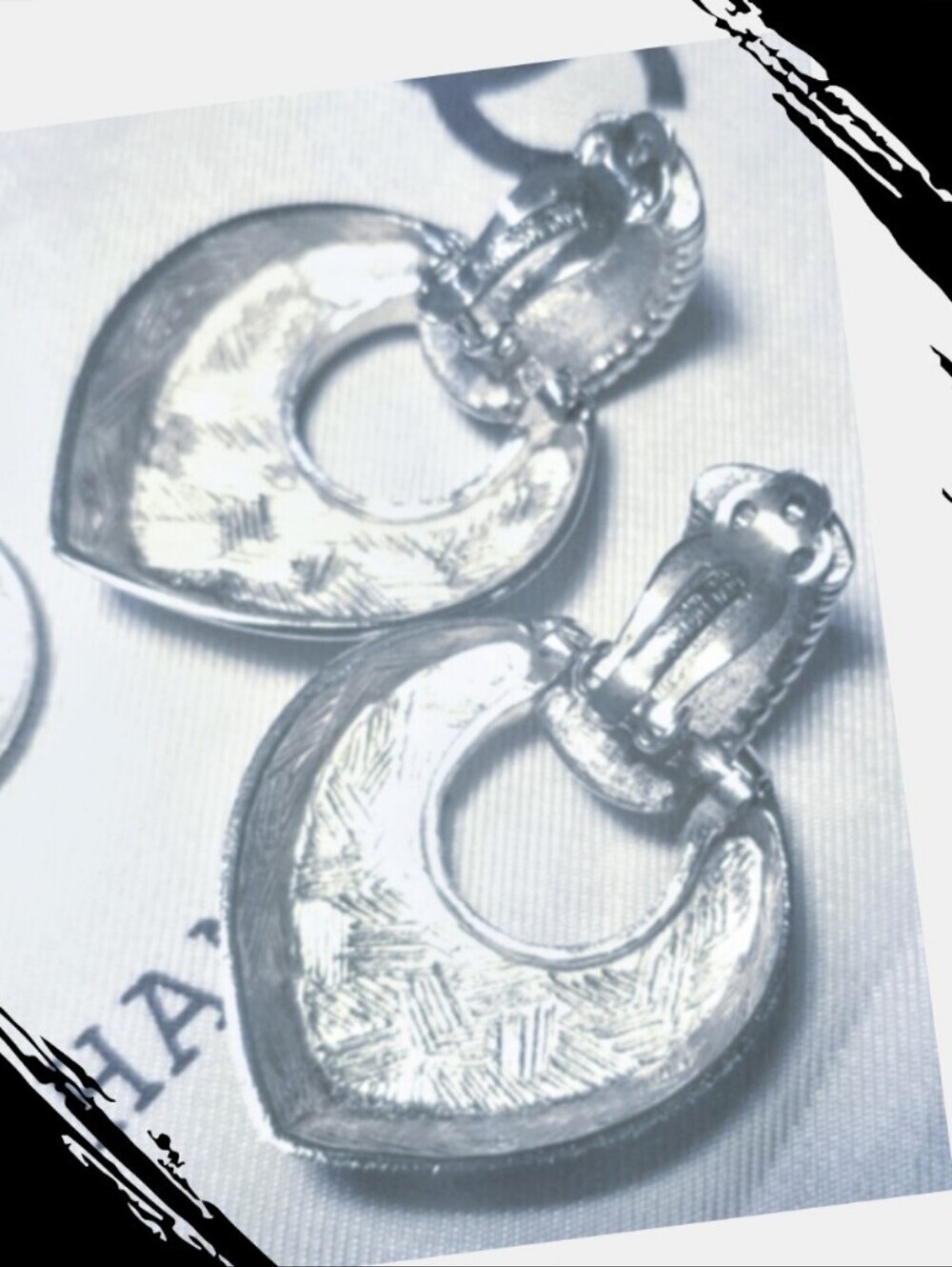 GIVENCHY PARIS NY Door Knocker Earrings - Picture 2 of 5